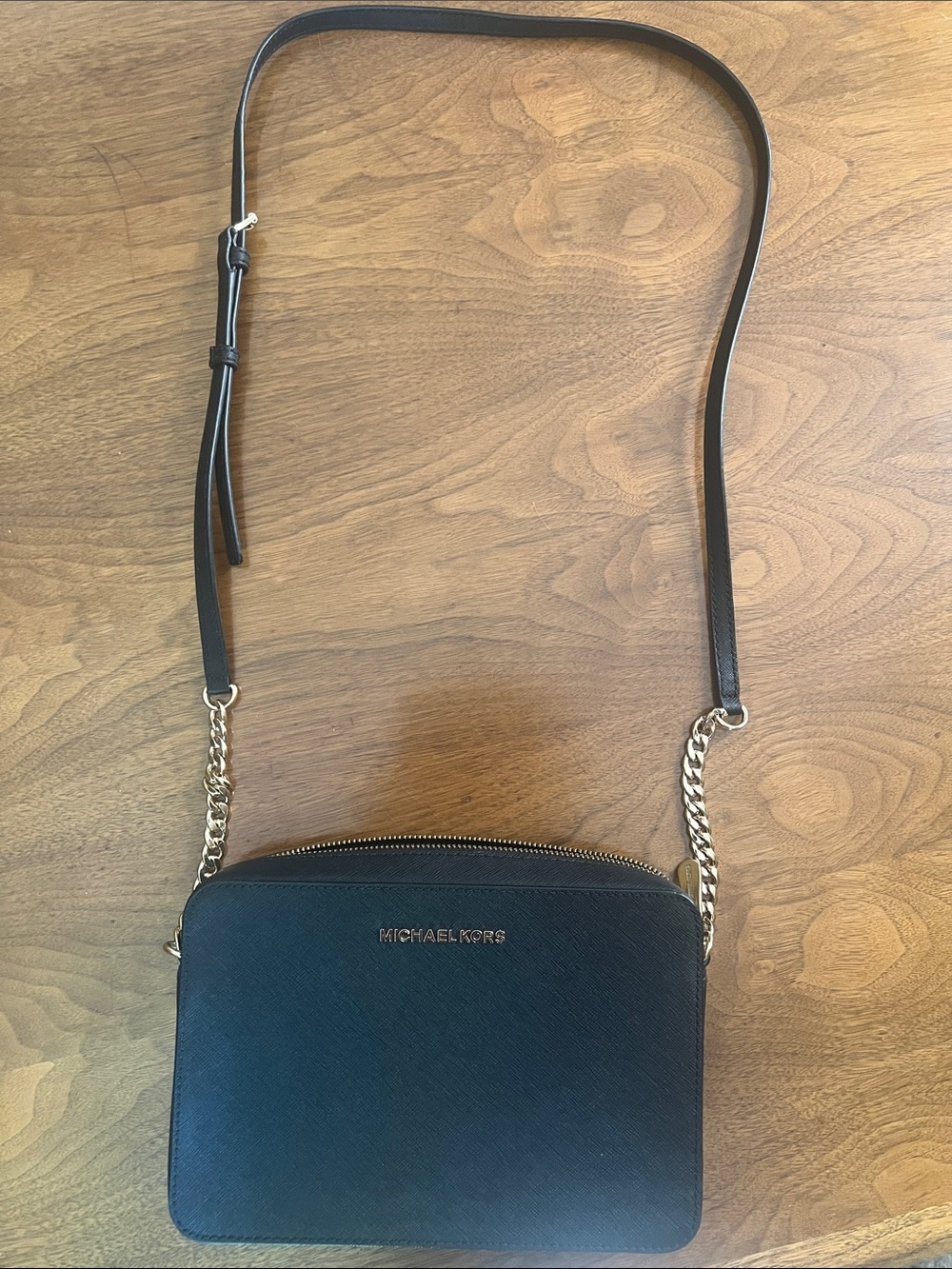 Michael Kors Black Saffiano Leather Crossbody - NWOT